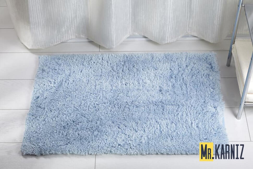 Коврик для ванной Тиволи голубой Коврик для ванной Тиволи голубой