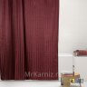 Штора для ванной BIG бордовая фото 1
