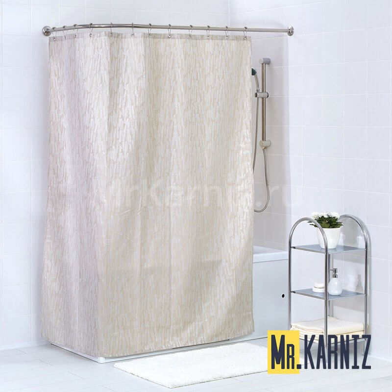 Штора для ванной Жаккард Paint Mark Штора для ванной Жаккард Paint Mark